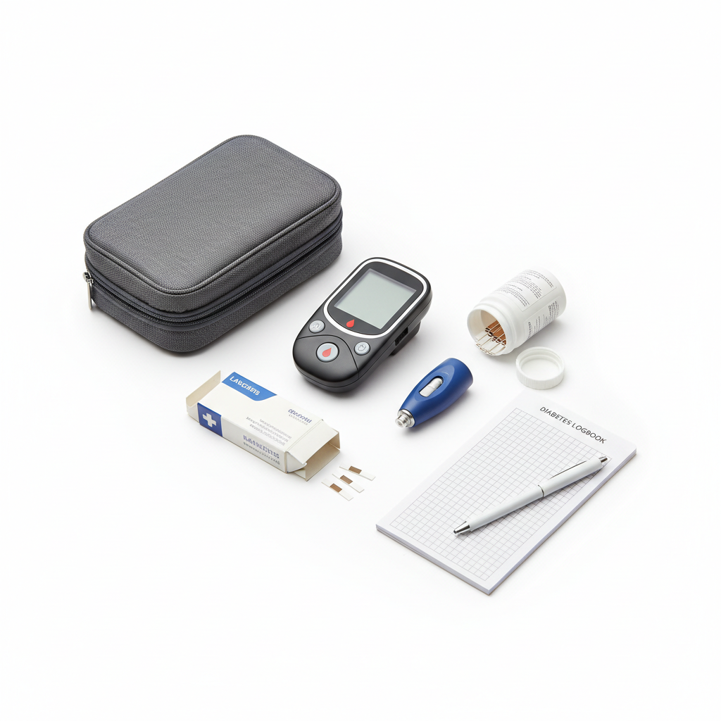 Blood Glucose Monitor Kit – Complete Diabetes Testing Set