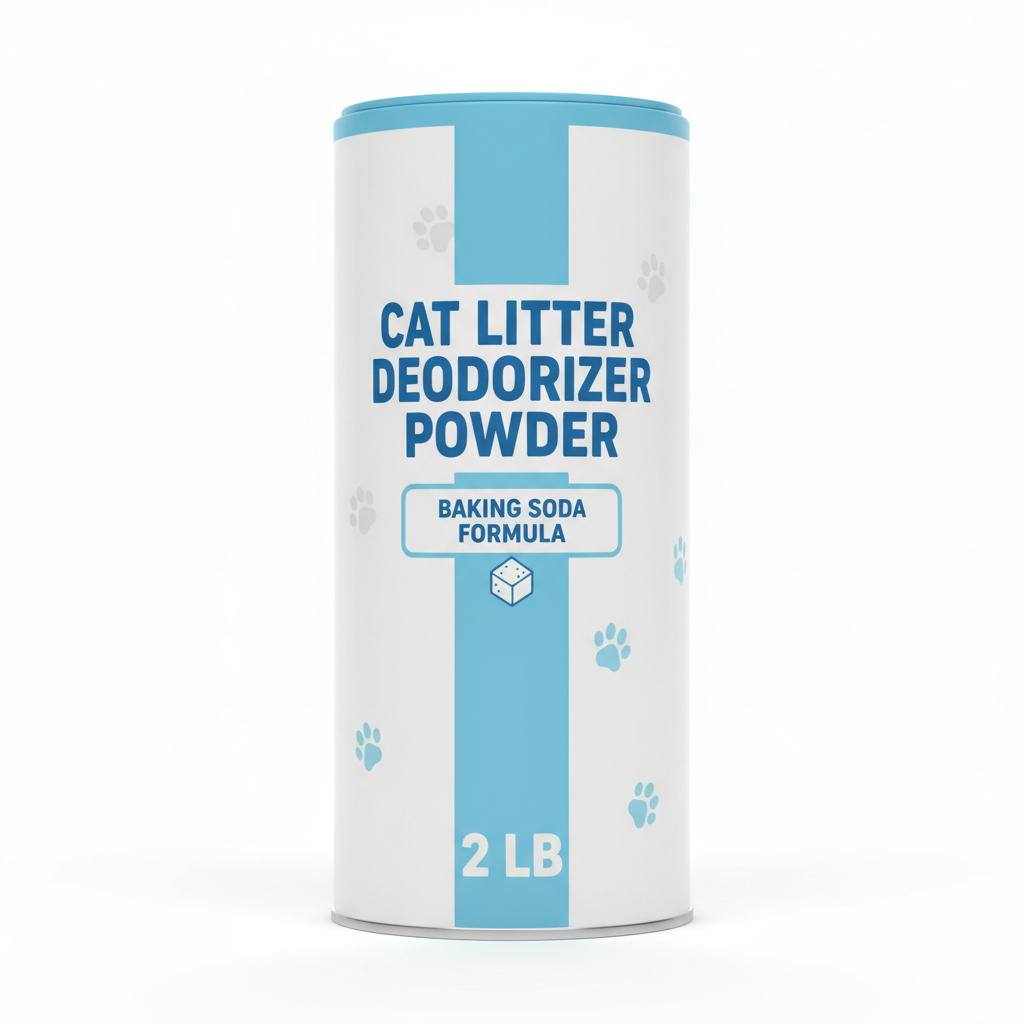 Cat Litter Deodorizer Powder – Baking Soda Formula, 2lb