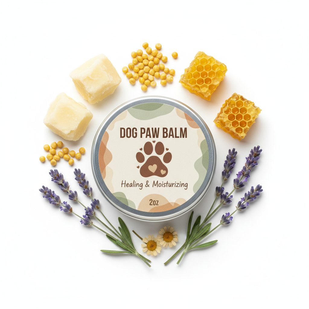 Dog Paw Balm – Healing & Moisturizing, 2oz