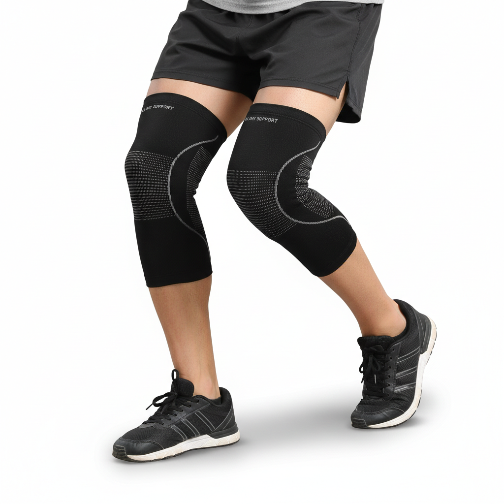Knee Compression Sleeve – Pair, All-Day Support