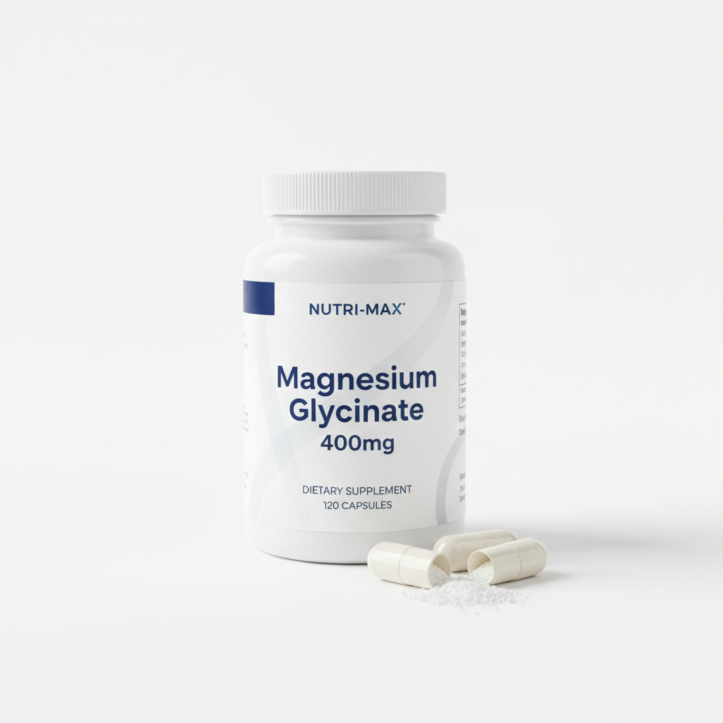 Magnesium Glycinate Capsules – 400mg
