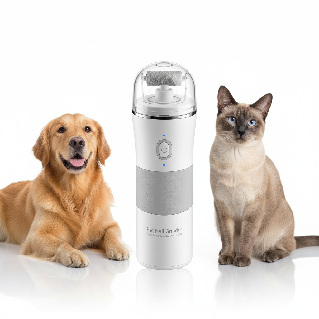 Pet Nail Grinder – Quiet, Rechargeable for Dogs & Cats