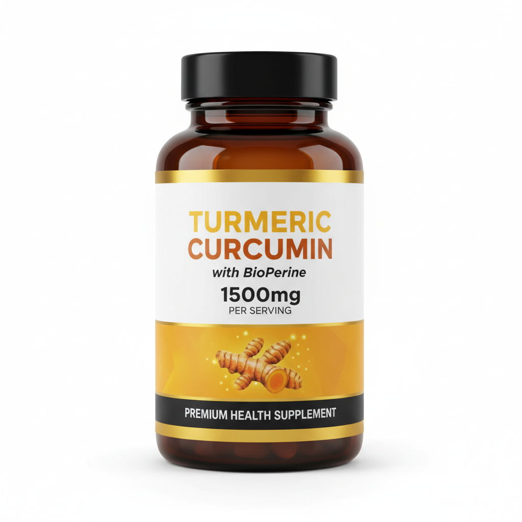 Turmeric Curcumin with BioPerine – 1500mg