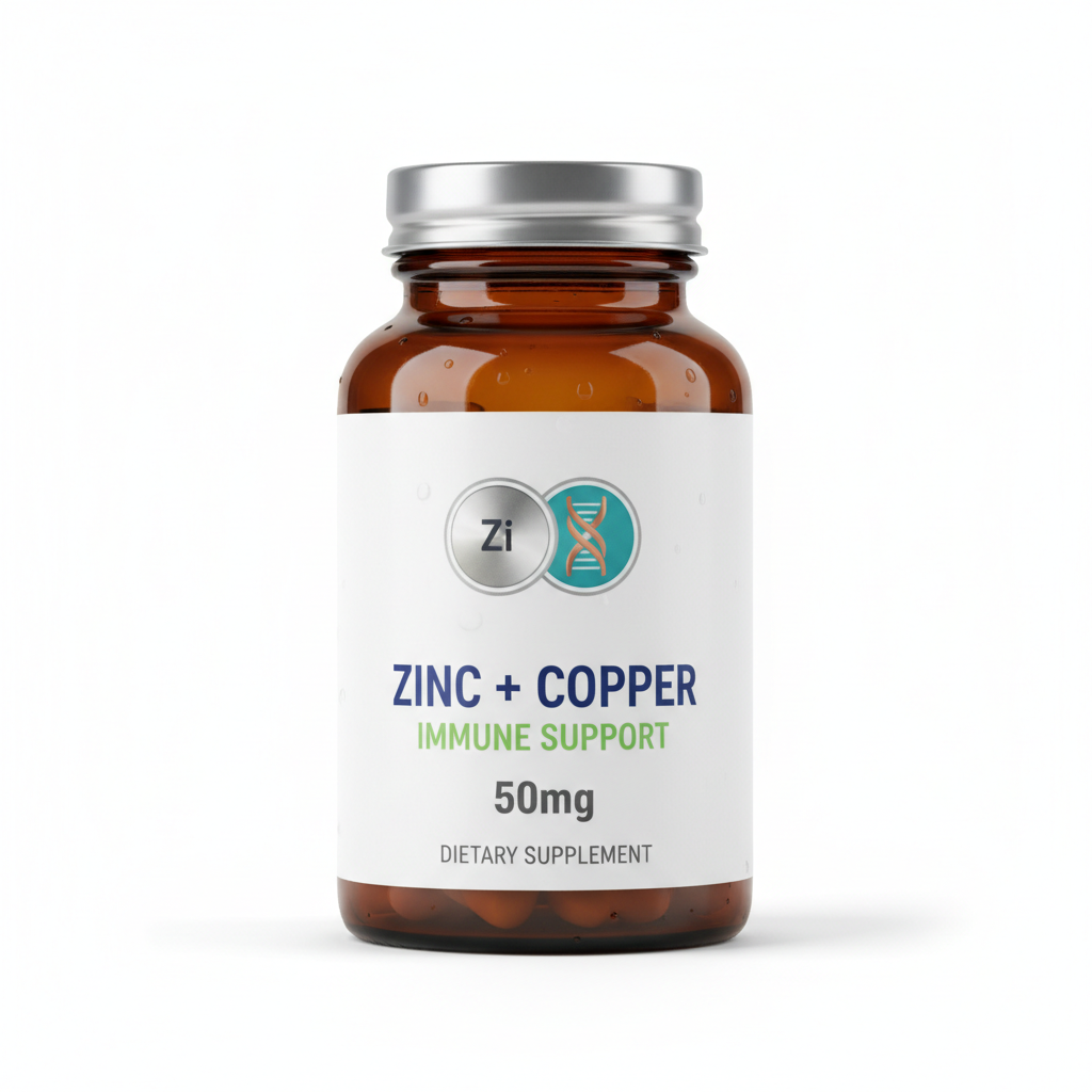 Zinc + Copper Immune Support – 50mg