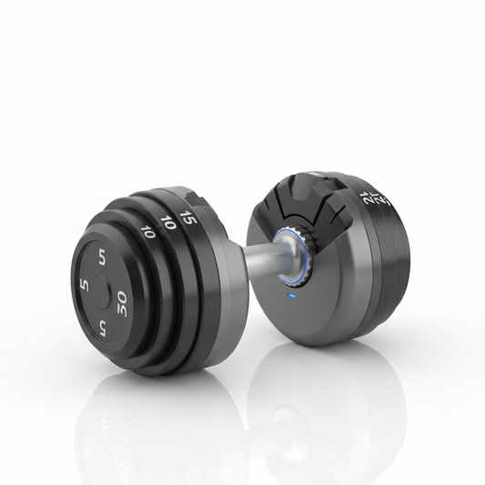Adjustable Dumbbell Set – 5–25 lbs, Space-Saving
