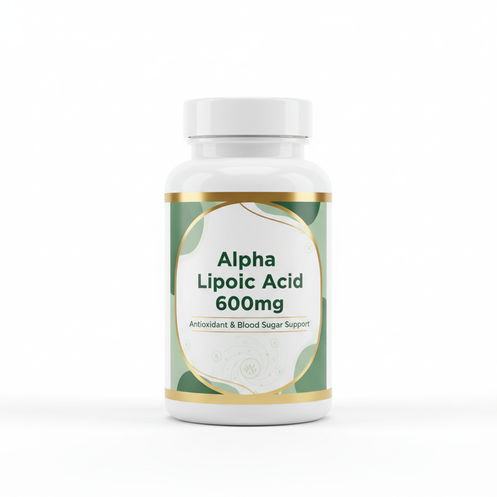 Alpha Lipoic Acid 600mg – Antioxidant & Blood Sugar Support