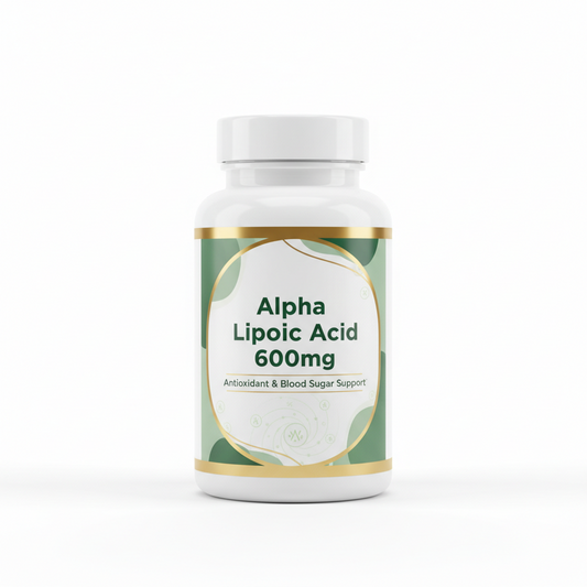 Alpha Lipoic Acid 600mg – Antioxidant & Blood Sugar Support