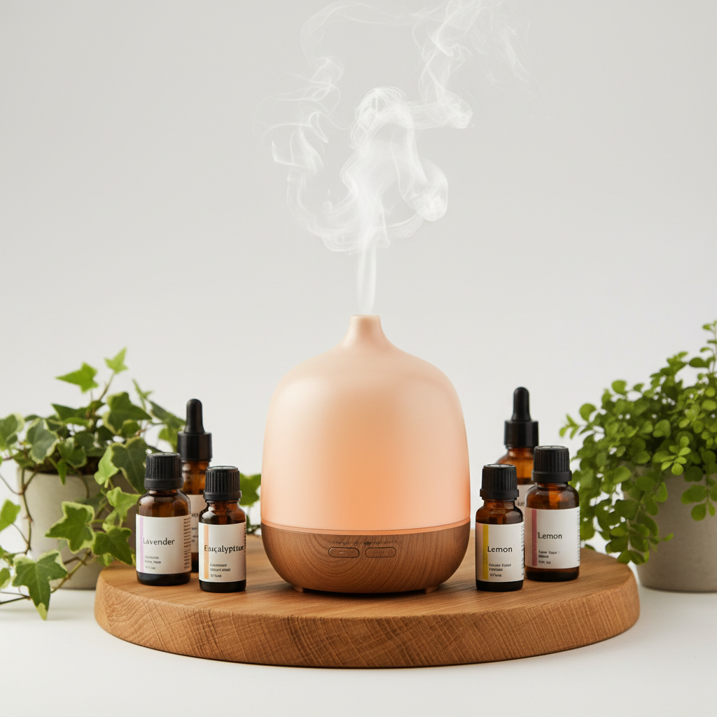 Aromatherapy Essential Oil Diffuser – 500ml