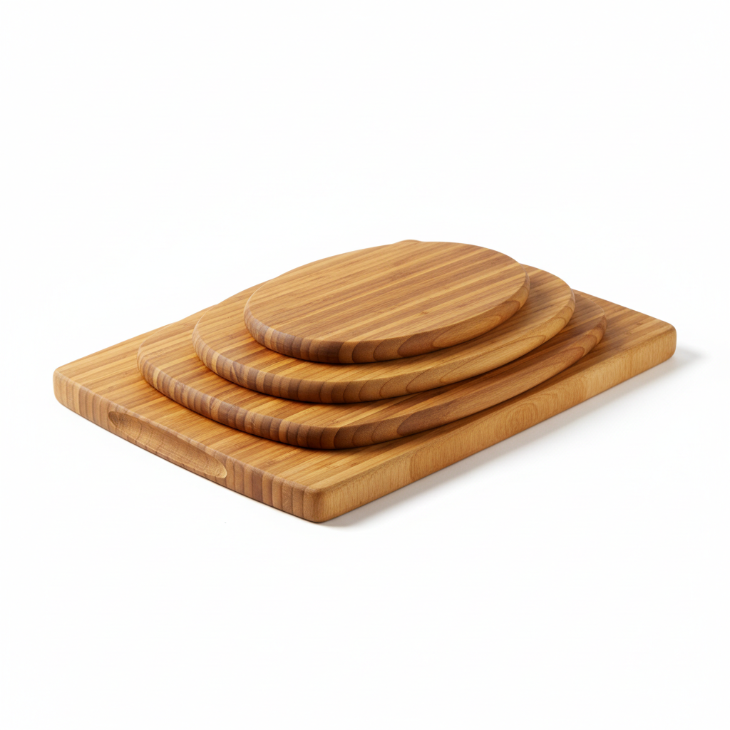 Bamboo Cutting Board Set – 3-Piece
