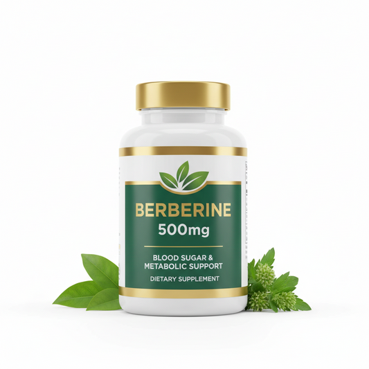 Berberine 500mg – Blood Sugar & Metabolic Support
