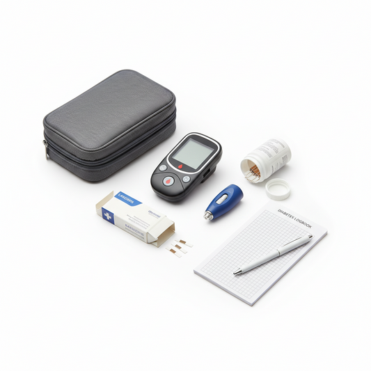 Blood Glucose Monitor Kit – Complete Diabetes Testing Set
