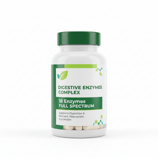 Digestive Enzymes Complex – 18 Enzymes, Full Spectrum