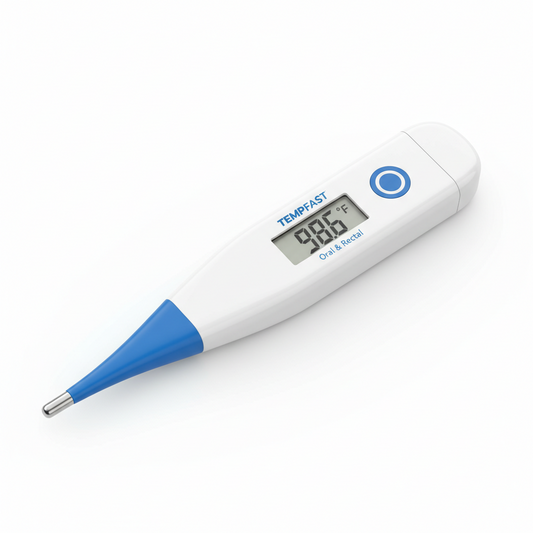 Digital Thermometer – Fast Read, Oral & Rectal