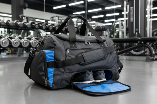 Gym Bag – Large Duffel with Wet Pocket & Shoe Compartment