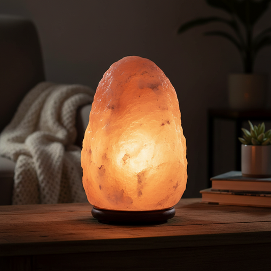 Himalayan Salt Lamp – Natural Crystal, 8–10 lbs
