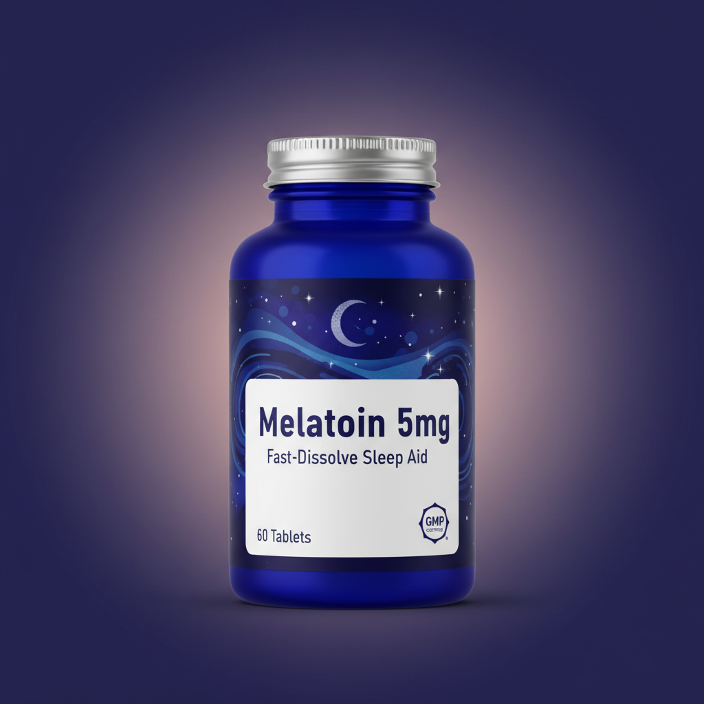Melatonin 5mg – Fast-Dissolve Sleep Aid