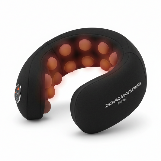 Neck & Shoulder Massager – Shiatsu with Heat