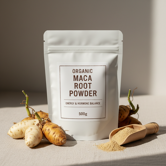 Organic Maca Root Powder – 500g, Energy & Hormone Balance