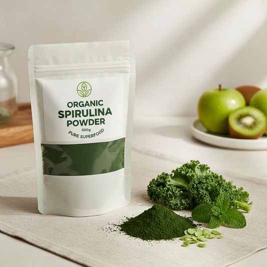 Organic Spirulina Powder – 500g, Pure Superfood