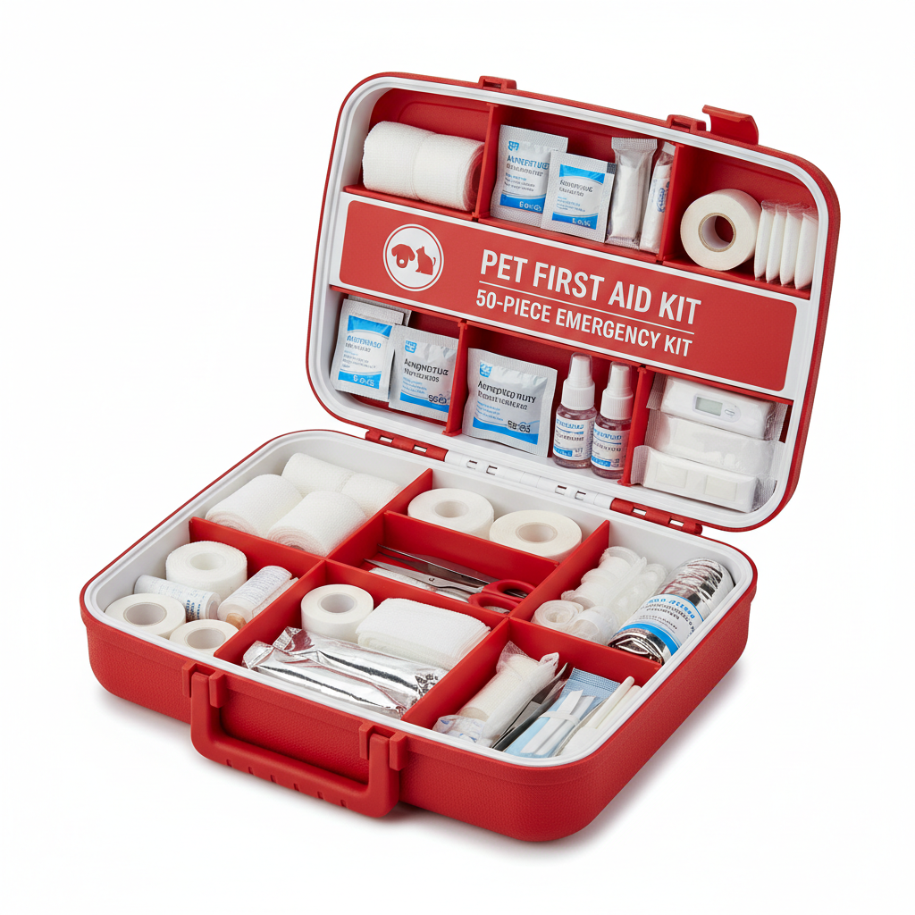 Pet First Aid Kit – 50-Piece Emergency Kit