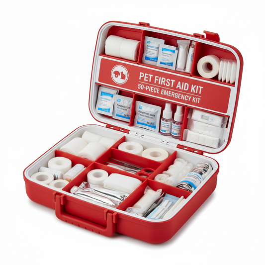 Pet First Aid Kit – 50-Piece Emergency Kit