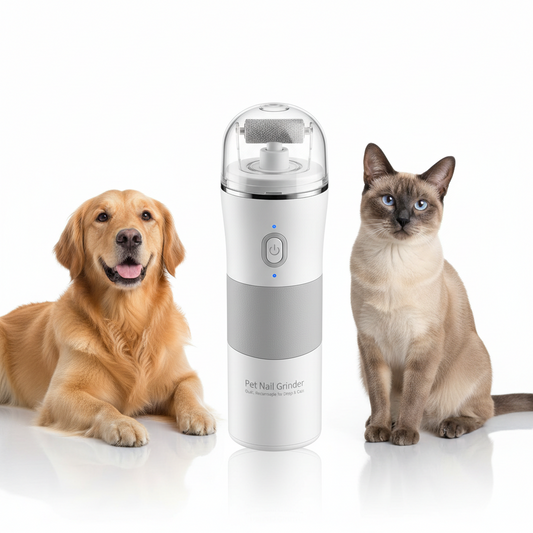 Pet Nail Grinder – Quiet, Rechargeable for Dogs & Cats