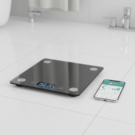 Smart Body Weight Scale – BMI & 13 Body Metrics, App Sync